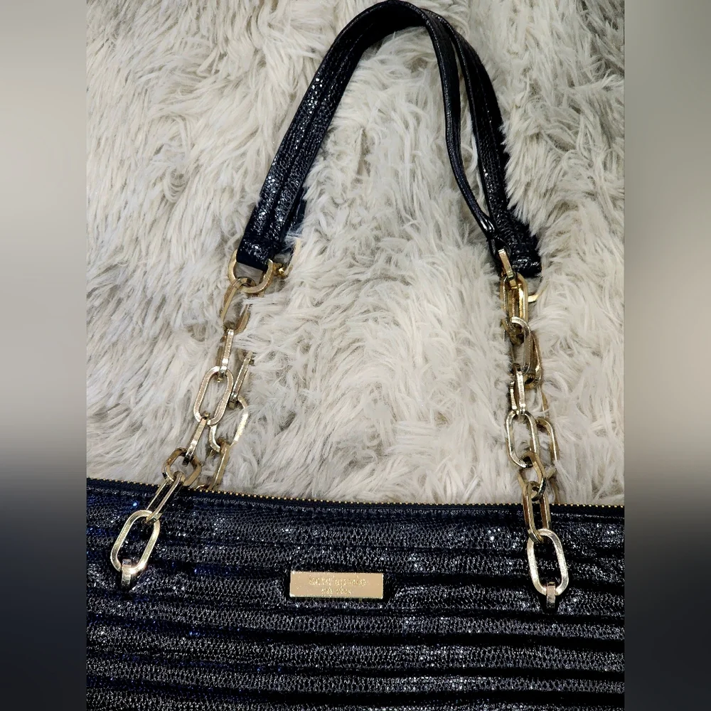 KATE SPADE New York | Paulina Karen Court | Black Leather Tote